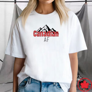 CANADA Elbows Up 2025 - Canadian AF T-Shirt