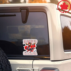 CANADA Elbows Up - Political Sticker and Car Magnet