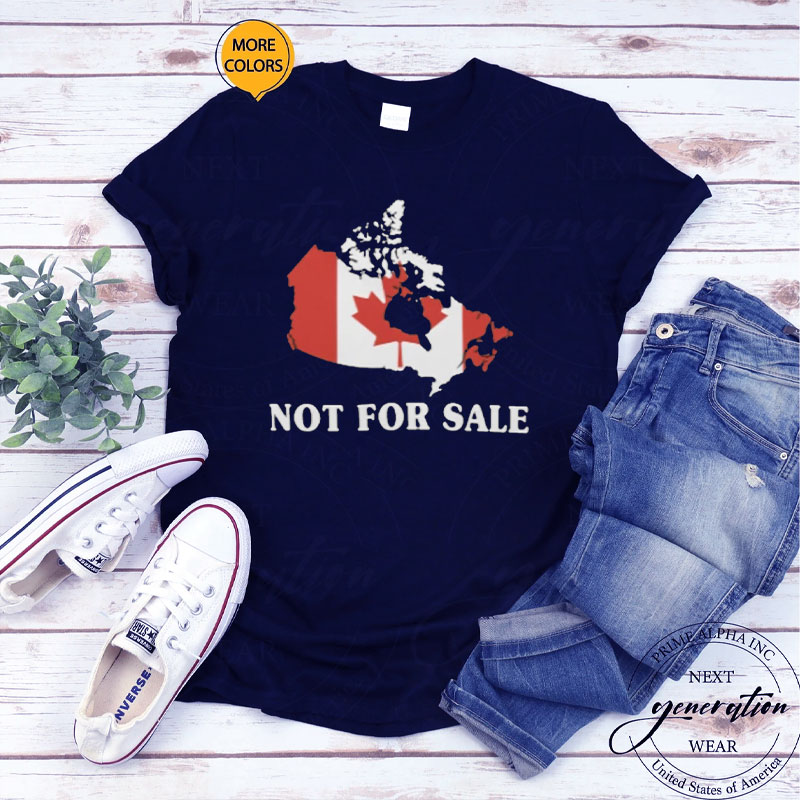 Canada Not For Sale Canada Map Classic T-Shirt