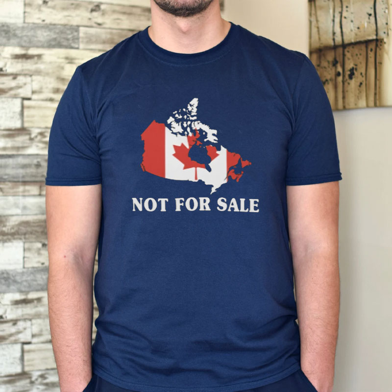 Canada Not For Sale Canada Map Classic T-Shirt