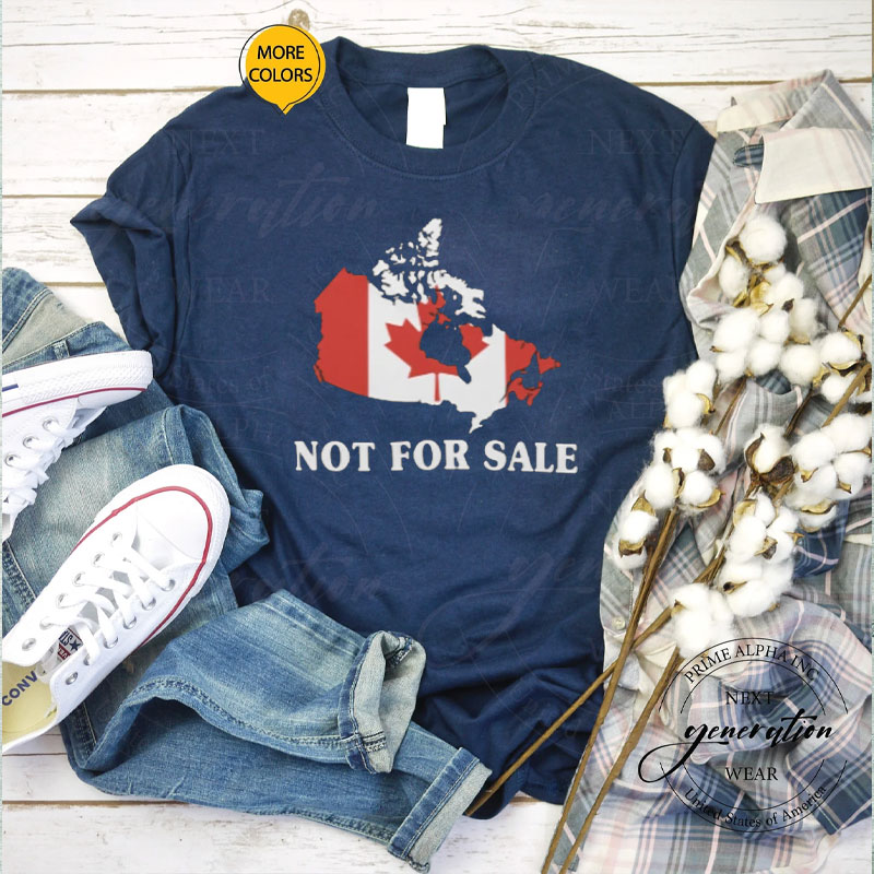 Canada Not For Sale Canada Map Classic T-Shirt