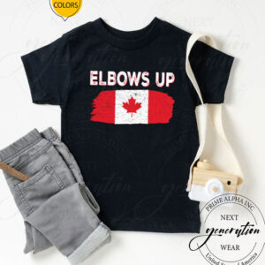 ELBOWS UP Shirt, Elbows Up Canada Flag 2025 Shirt
