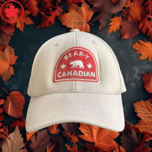 Elbows Up 2025 CANADA - BEAR-Y CANADIAN BASEBALL HAT