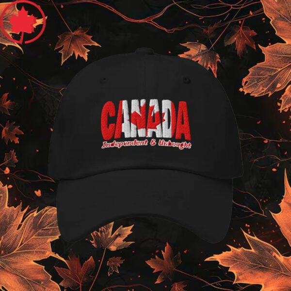 Elbows Up 2025 CANADA - Canada Independent and Unbought Embroidery Dad Hat