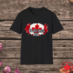 Elbows Up 2025 CANADA - Canada Lover True North Strong and Free T-Shirt
