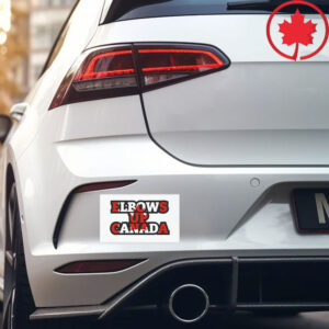 Elbows Up 2025 CANADA - Elbows Up Canada My Love Sticker and Car Magnet