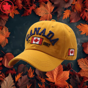 Elbows Up 2025 CANADA - Flag Printed Hip Hop Caps I Love Canada
