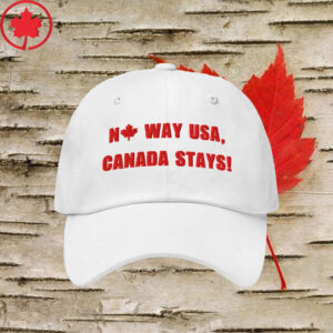 Elbows Up 2025 CANADA - No Way USA , Canada Stays Embroidered Hats For Men & For Women
