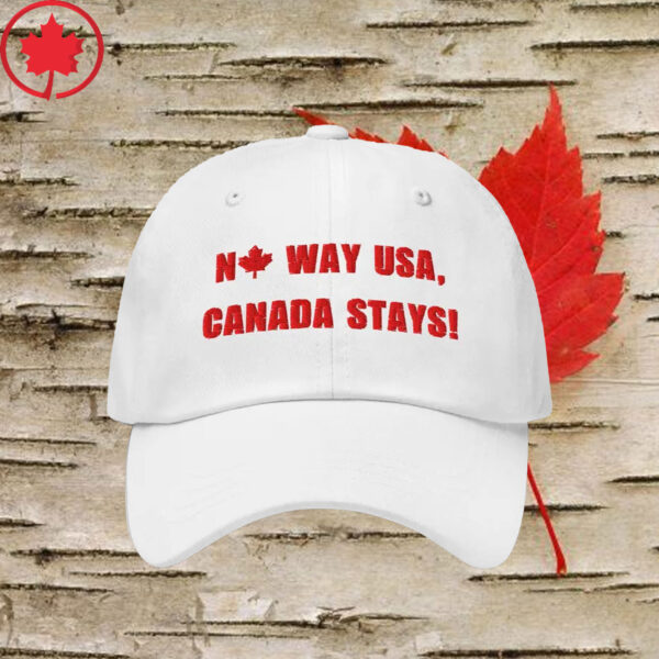 Elbows Up 2025 CANADA - No Way USA , Canada Stays Embroidered Hats For Men & For Women