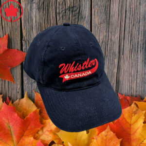 Elbows Up 2025 CANADA - WHISTLER CANADA blue hat cap