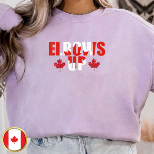Elbows Up Canada Strong and Free Proud Men Women T-Shirt