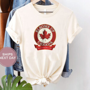 Elbows Up T-Shirt, Strong & Free Since 1867 Shirt